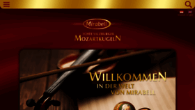 What Mozartkugel.at website looked like in 2015 (8 years ago)