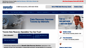 What Memofixdatarecovery.com website looked like in 2015 (8 years ago)