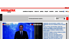 What Mediafaxfoto.ro website looked like in 2015 (8 years ago)