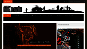 What Militaryzone.cz website looked like in 2015 (8 years ago)
