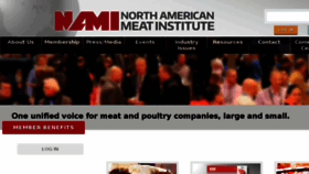 What Meatami.com website looked like in 2015 (8 years ago)