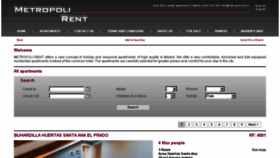 What Metropolirent.es website looked like in 2015 (8 years ago)