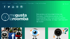What Megustalaroomba.com website looked like in 2015 (8 years ago)