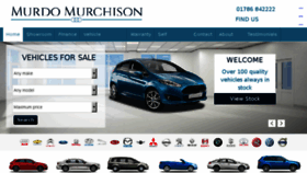 What Murdomurchison.co.uk website looked like in 2015 (8 years ago)