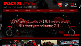 What Motoaustin.com website looked like in 2016 (8 years ago)