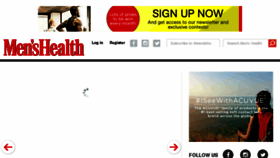 What Mens-health.com.my website looked like in 2016 (8 years ago)