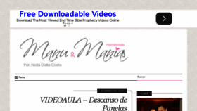 What Manuemanias.com website looked like in 2016 (8 years ago)