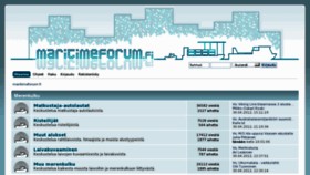 What Maritimeforum.fi website looked like in 2016 (8 years ago)