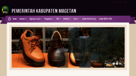 What Magetankab.go.id website looked like in 2016 (8 years ago)