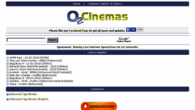 What Moviesluv.com website looked like in 2016 (8 years ago)