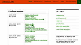 What Miremate.info website looked like in 2016 (10 years ago)