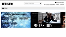 What Me-fashion.nl website looked like in 2016 (8 years ago)