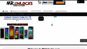 What Mrunlocks.com website looked like in 2016 (8 years ago)