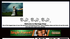 What Marriageking.com website looked like in 2011 (13 years ago)
