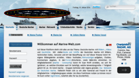 What Marine-welt.com website looked like in 2016 (8 years ago)