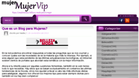 What Mujervip.com website looked like in 2016 (8 years ago)