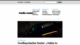What Media-ocean.de website looked like in 2016 (8 years ago)