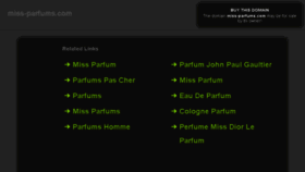 What Miss-parfums.com website looked like in 2016 (8 years ago)