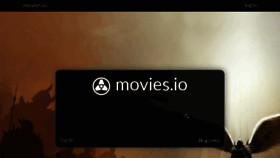 What Movies.io website looked like in 2016 (8 years ago)