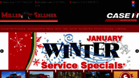 What Millersellner.com website looked like in 2016 (8 years ago)