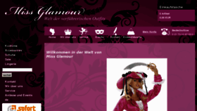 What Miss-glamour.de website looked like in 2011 (13 years ago)