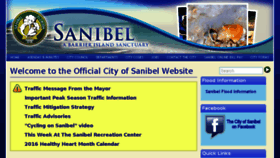 What Mysanibel.com website looked like in 2016 (8 years ago)