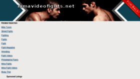 What Mmavideofights.net website looked like in 2016 (8 years ago)