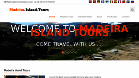 What Madeira-island-tours.com website looked like in 2016 (8 years ago)