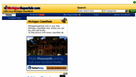 What Michigansuperads.com website looked like in 2016 (8 years ago)