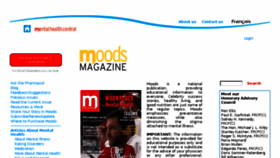 What Moodsmag.com website looked like in 2016 (8 years ago)