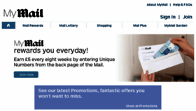What Mailrewardsclub.co.uk website looked like in 2016 (8 years ago)