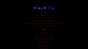 What Movie.org website looked like in 2016 (8 years ago)