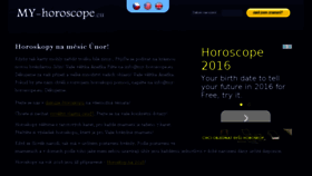What My-horoscope.eu website looked like in 2016 (8 years ago)