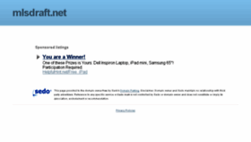 What Mlsdraft.net website looked like in 2016 (8 years ago)