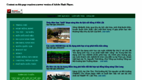 What Moitruongdulich.vn website looked like in 2016 (8 years ago)