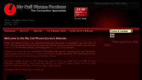 What Mycellphonedoctors.com website looked like in 2016 (8 years ago)