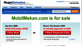 What Mobilmekan.com website looked like in 2016 (8 years ago)