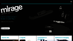 What Mirage.co.uk website looked like in 2016 (8 years ago)