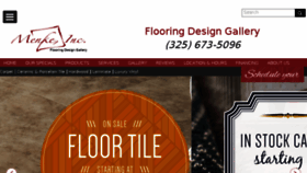 What Menke-floorscapes.com website looked like in 2016 (8 years ago)