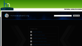 What Monocacyboard.org website looked like in 2016 (8 years ago)