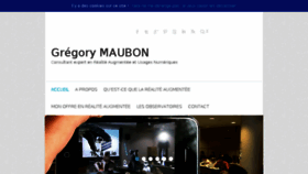 What Maubon.info website looked like in 2016 (8 years ago)