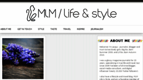 What Mlmlifeandstyle.com website looked like in 2016 (8 years ago)