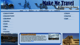 What Makemetravel.in website looked like in 2016 (8 years ago)
