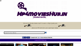 What Mp4movieshub.in website looked like in 2016 (8 years ago)