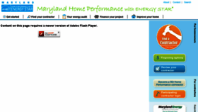 What Mdhomeperformance.org website looked like in 2016 (8 years ago)