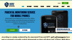 What Mobilemediaguard.com website looked like in 2016 (8 years ago)