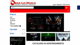 What Mega-lo-mania.eu website looked like in 2016 (8 years ago)