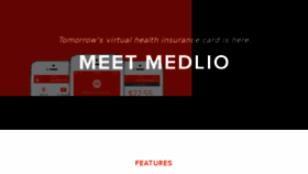What Medl.io website looked like in 2016 (8 years ago)
