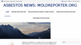 What Moldreporter.org website looked like in 2016 (8 years ago)