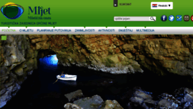 What Mljet.hr website looked like in 2016 (8 years ago)